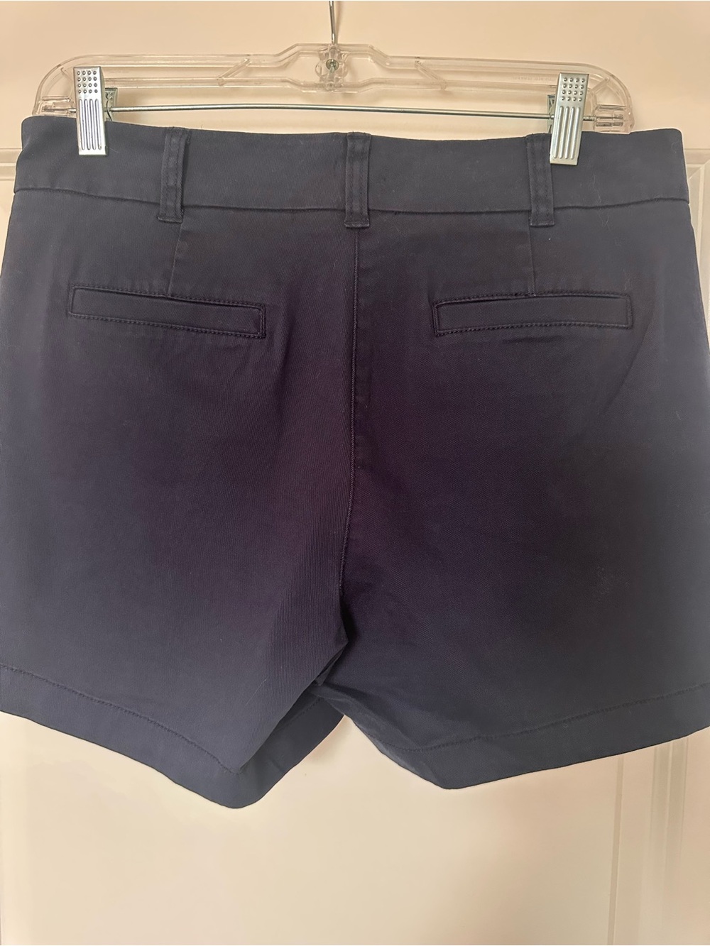 J.Crew 4" Chino Shorts – Navy Blue – Women's Size 8 - Picture 3 of 14